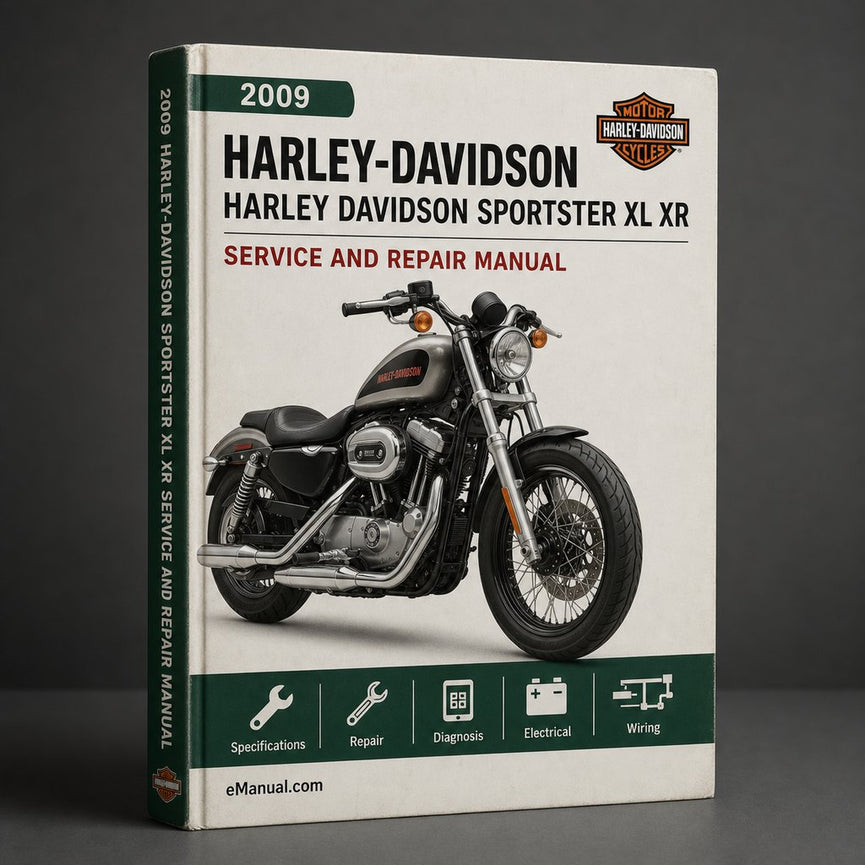 Harley Davidson Sportster XL XR 2009 Service Repair Manual
