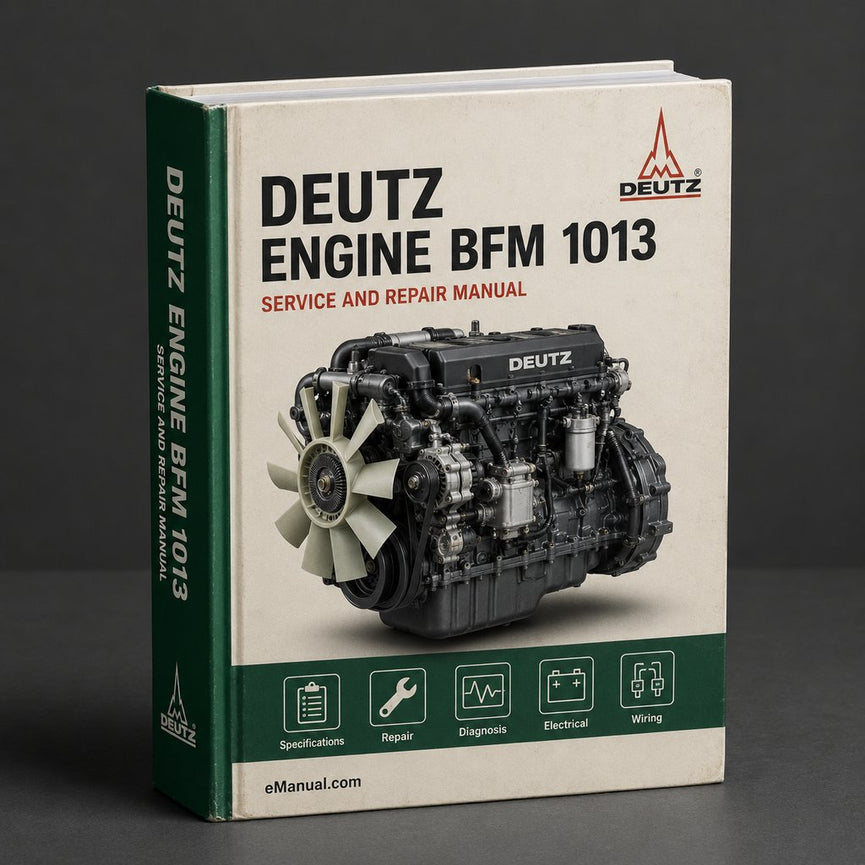 Deutz Engine BFM 1013 E Workshop Service Repair Manual
