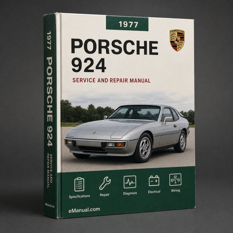 Porsche 924 1977-1985 Repair Service Manual
