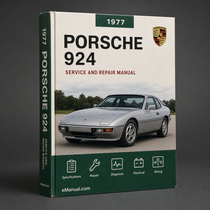 Porsche 924 1977-1985 Repair Service Manual