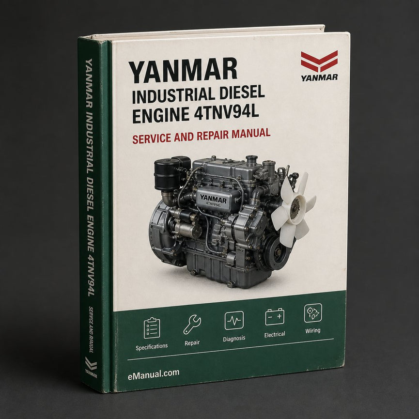 YANMAR Industrial Diesel Engine 4TNV94L Service Repair Manual