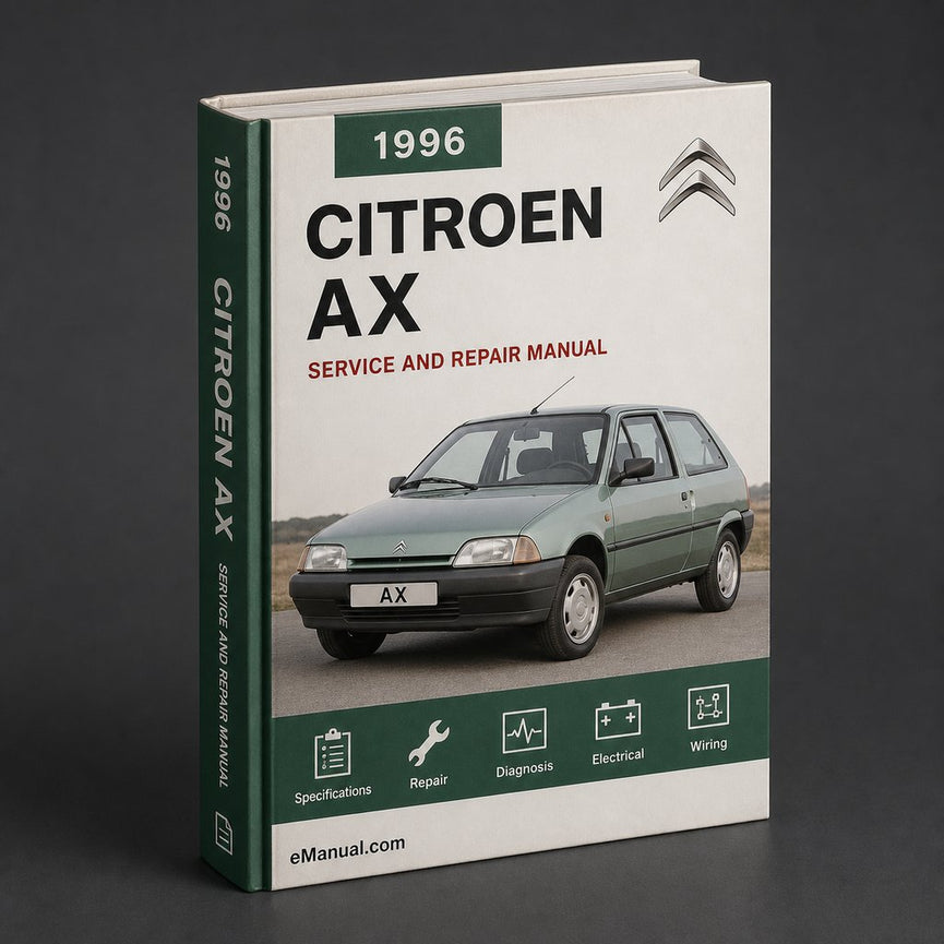 Citroen Ax 1996 Workshop Repair Service Manual