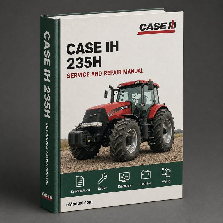 Case IH 235H Factory Service Repair Manual