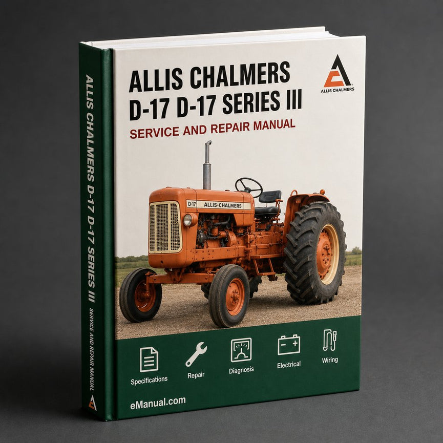 Allis Chalmers D-17 & D-17 Series III Repair Service Manual
