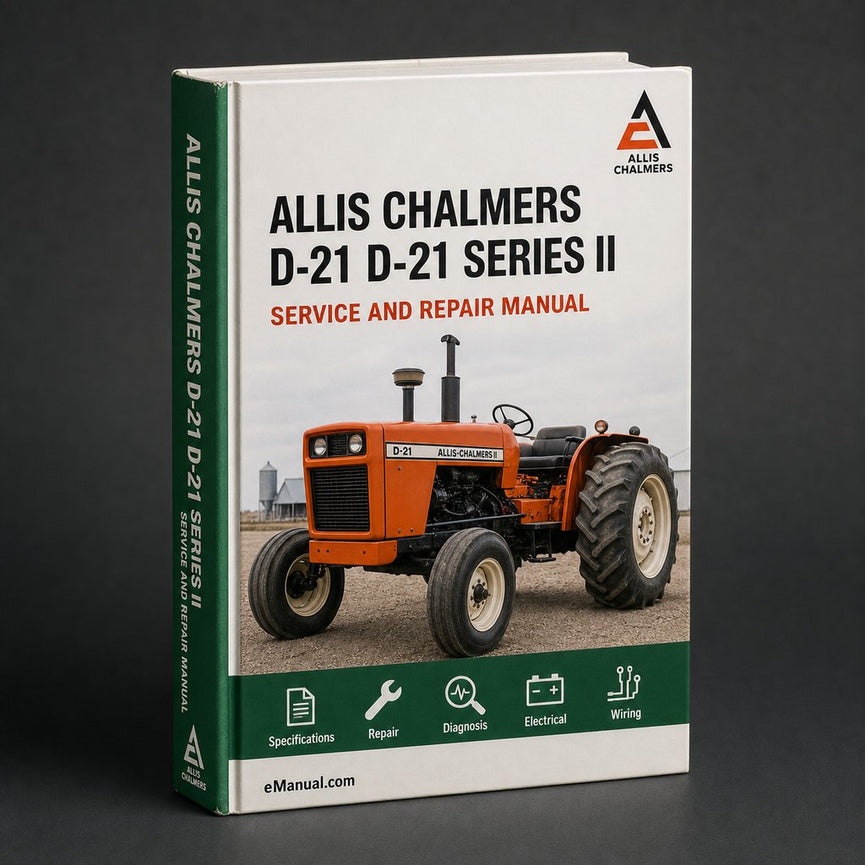 Allis Chalmers D-21 D-21 Series II Factory Service Manual