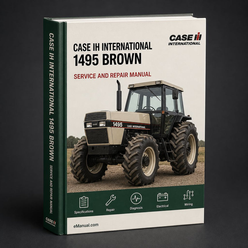 Case IH International 1495 Brown