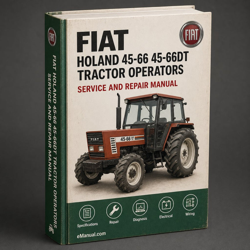 NEW HOLAnd FIAT 45-66 45-66DT Tractor OperatorS Manual
