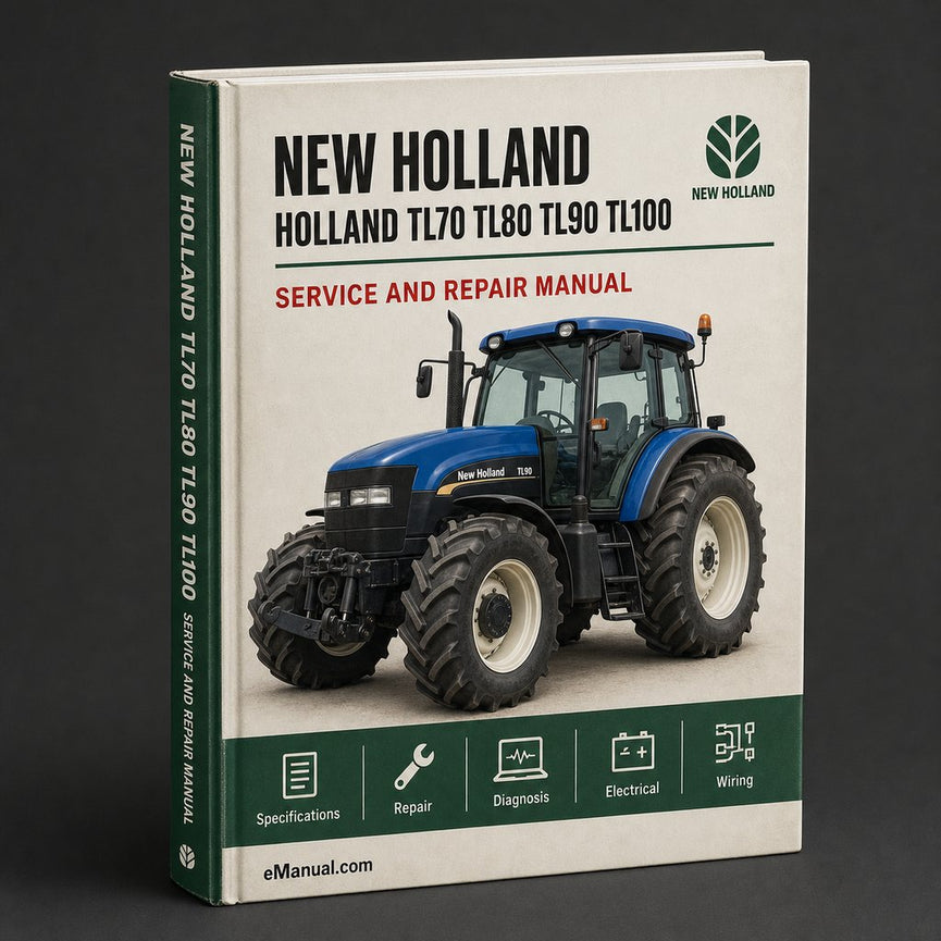 NEW Holland TL70 TL80 TL90 TL100 Tractor OperatorS Manual