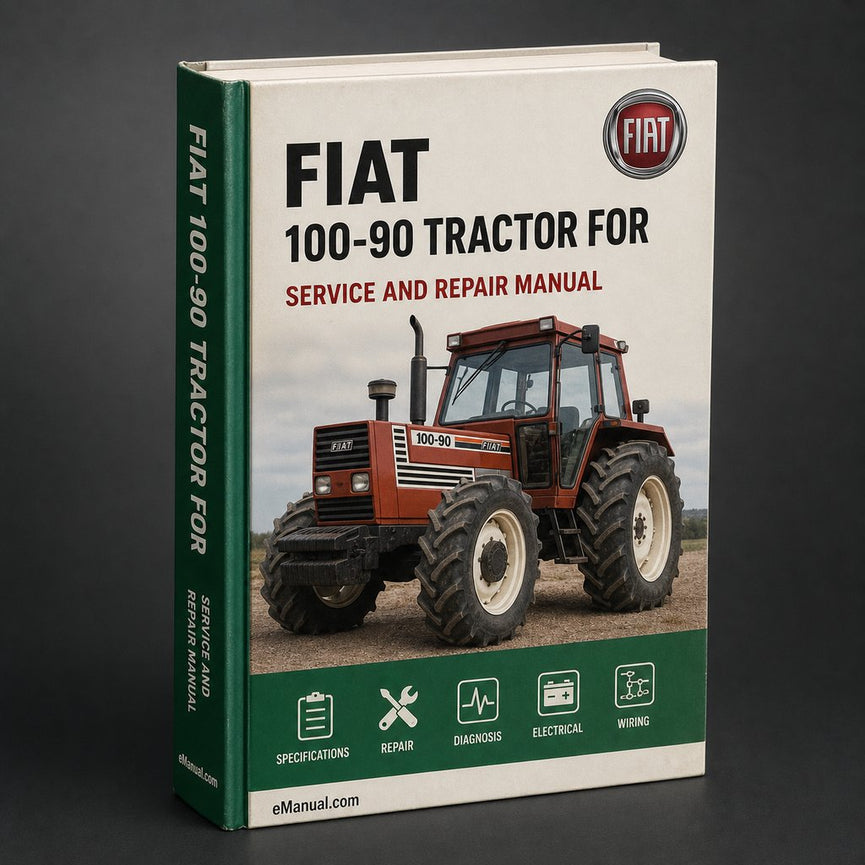 Fiat 100-90 tractor Workshop Service Manual for Repair