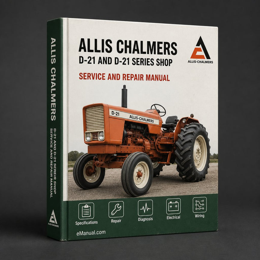 Allis Chalmers D-21 and D-21 series 2 shop Service Manual