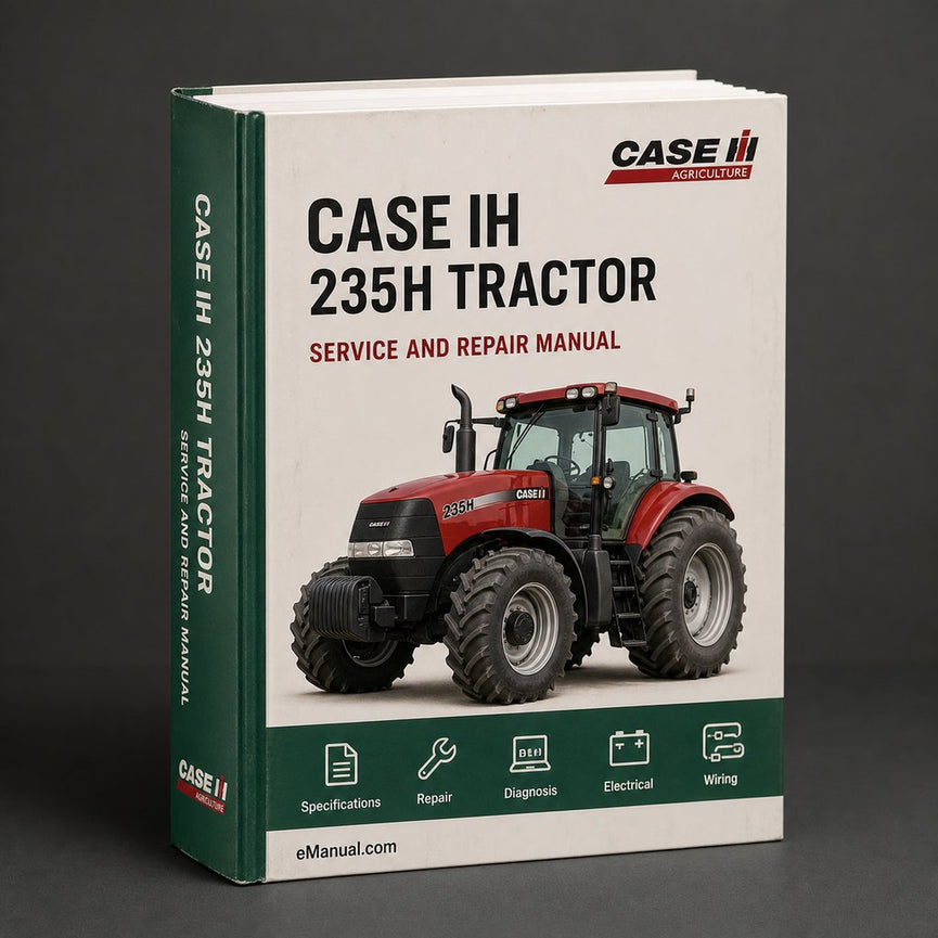Case IH 235H Tractor Workshop Service Repair Manual