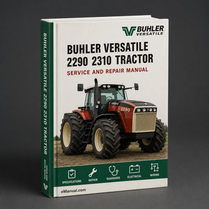 Buhler Versatile 2290 2310 tractor Workshop Service Manual