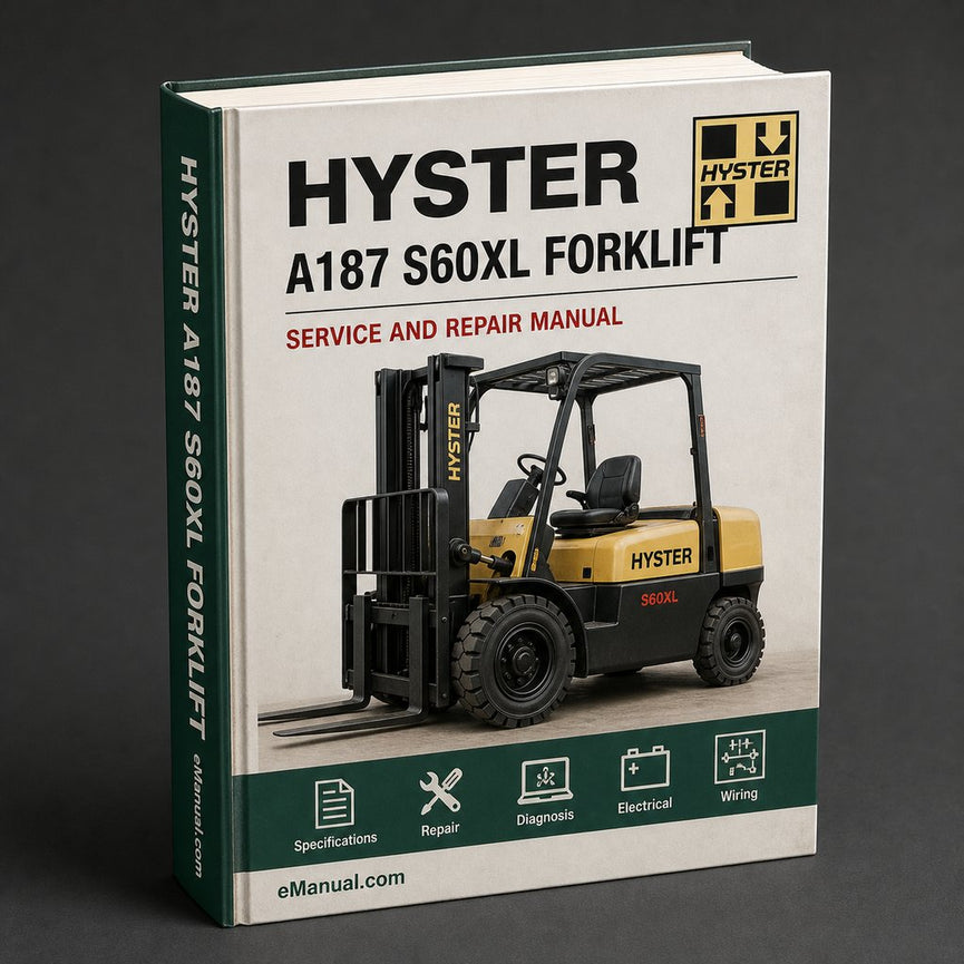 Hyster A187 (S60XL) Forklift Service Manual