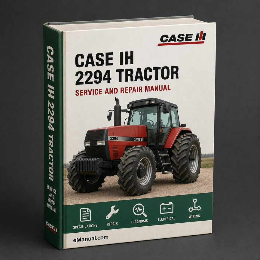 Case IH 2294 Tractor Workshop Service Manual Repair