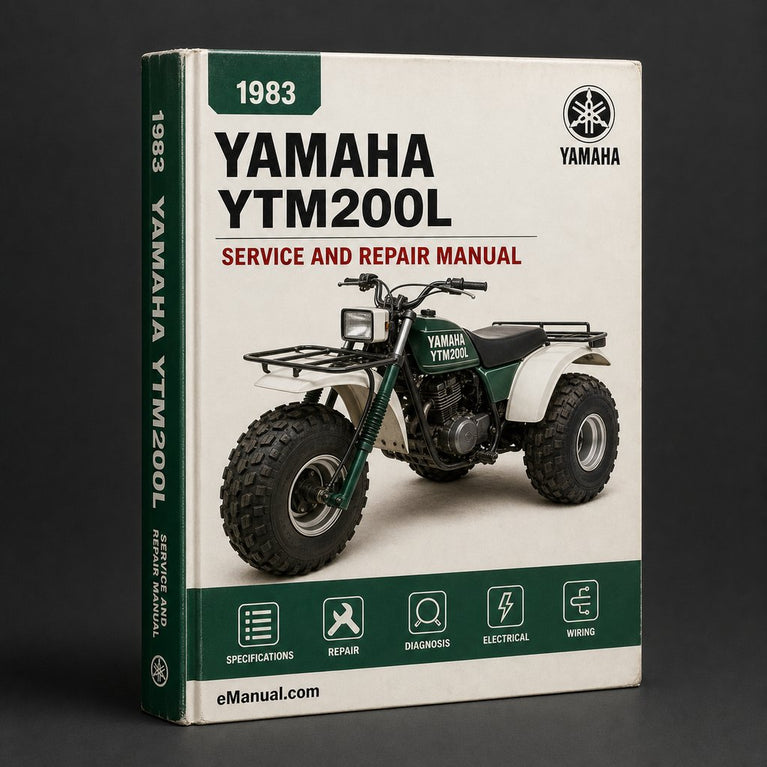 Yamaha YTM200L 1983-1986 Workshop Service Repair Manual