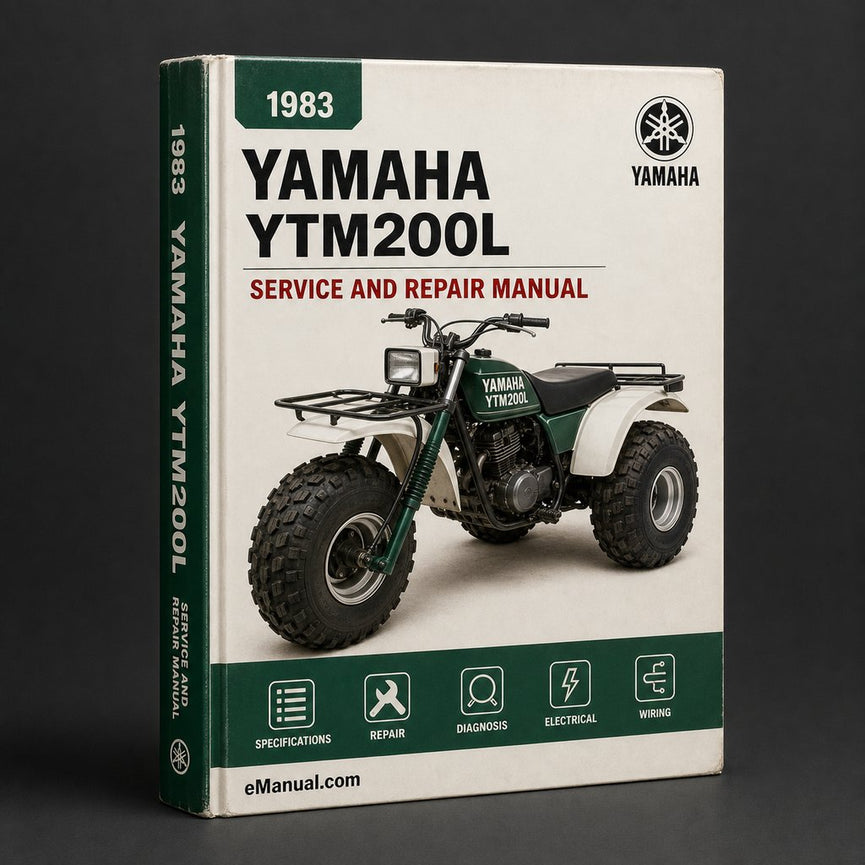 Yamaha YTM200L 1983-1986 Workshop Service Repair Manual