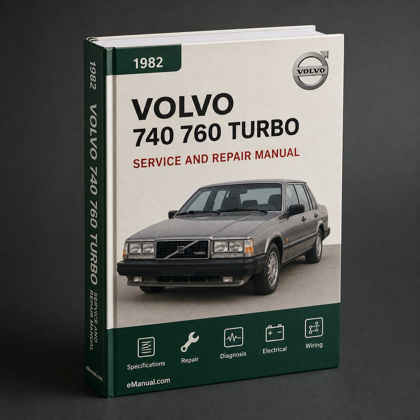 Volvo 740 760 Turbo 1982-1988 Service Repair Workshop Manual
