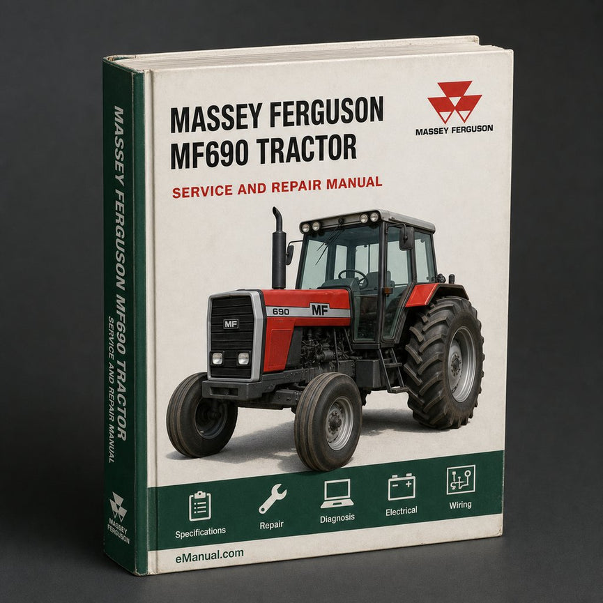 Massey Ferguson MF690 Tractor Workshop Service Manual Repair