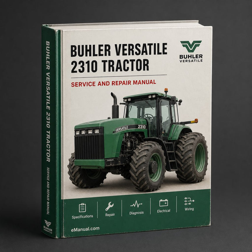 Buhler Versatile 2310 tractor Workshop Repair Service Manual