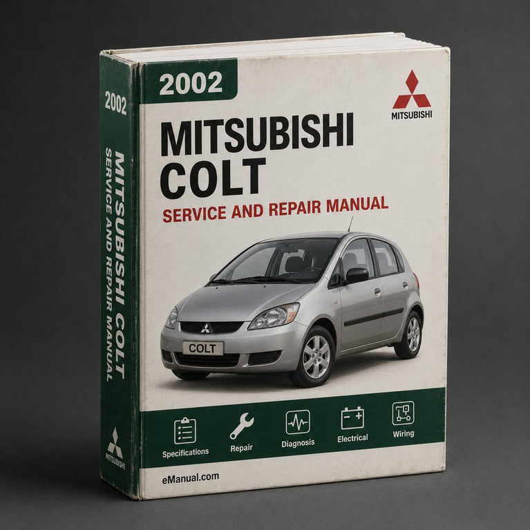 Mitsubishi Colt 2002-2012 Workshop Repair Service Manual