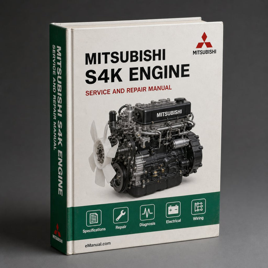 Mitsubishi S4K Engine Workshop Service Repair Manual