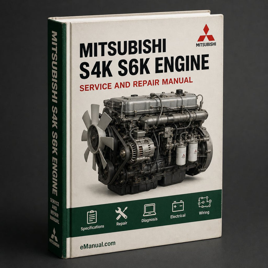 Mitsubishi S4K S6K Engine Workshop Service Repair Manual
