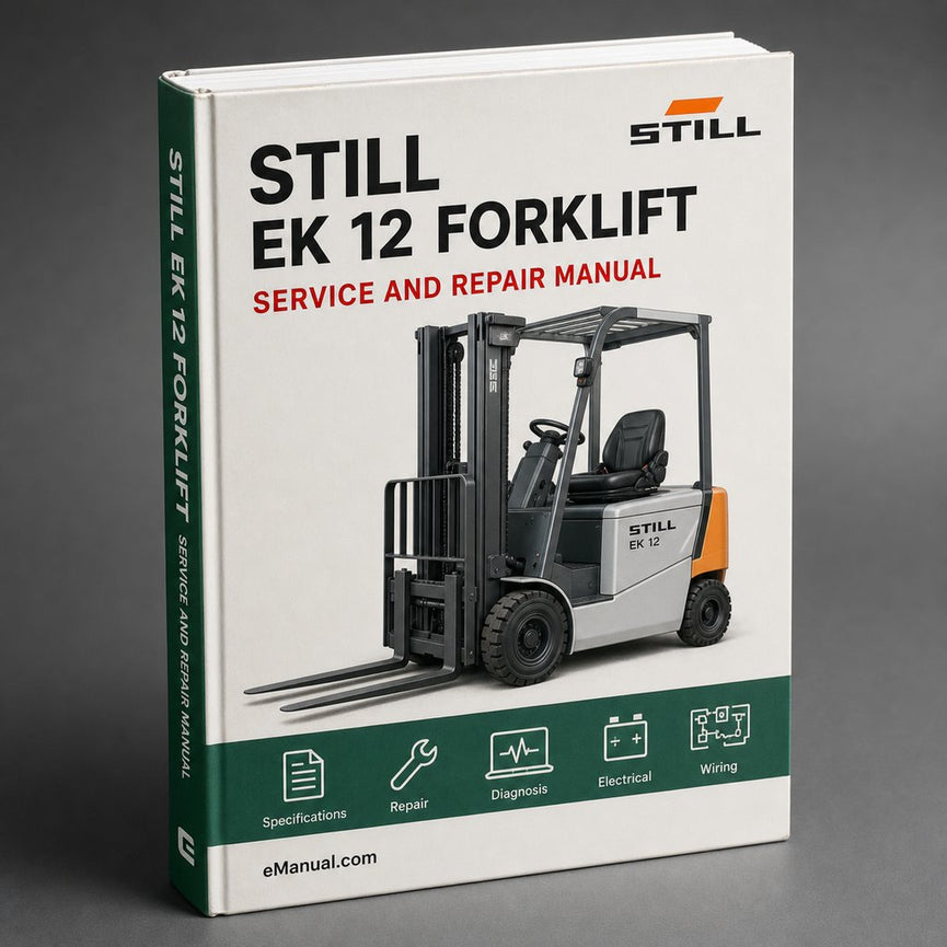 Still EK 12 N Forklift Service Repair Workshop Manual Download PDF