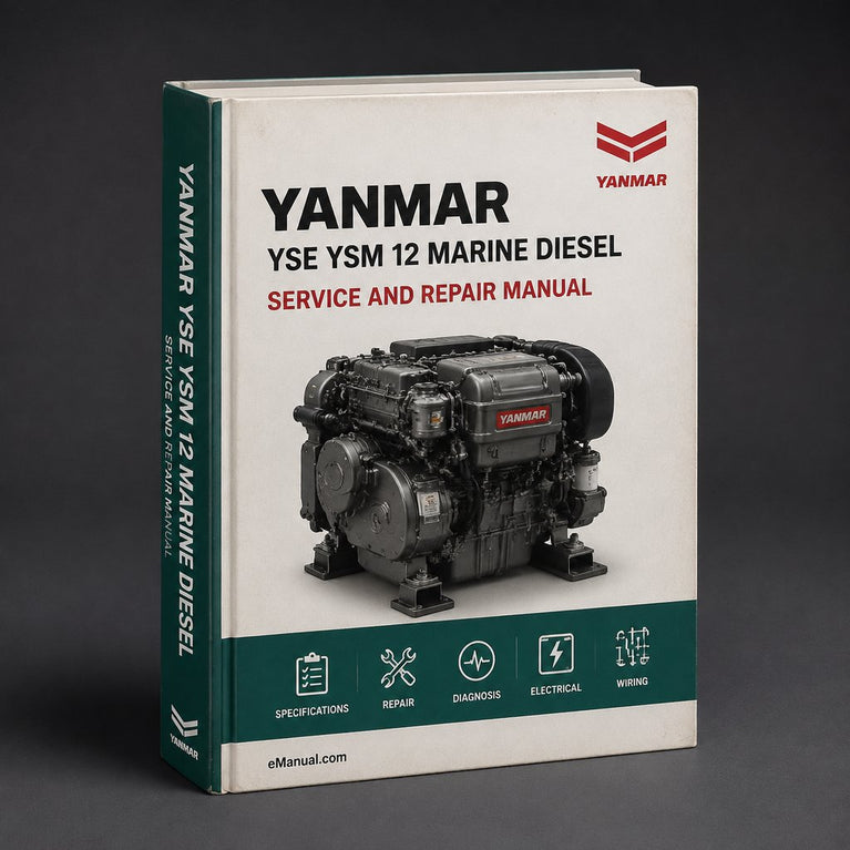 YANMAR YSE YSM 8 12 Marine DIESEL Engine Workshop Manual