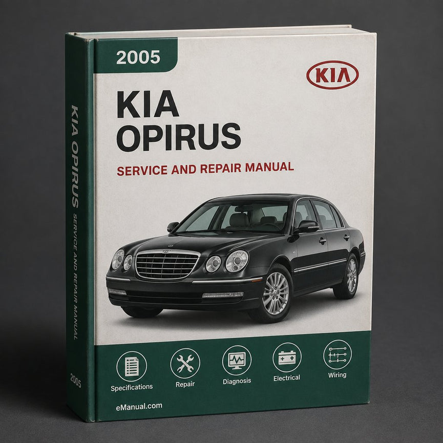 Kia Opirus 2005 Factory Service Repair Manual
