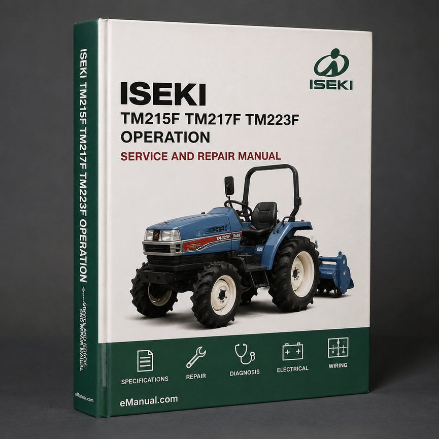 Iseki TM215F TM217F TM223F operation Manual