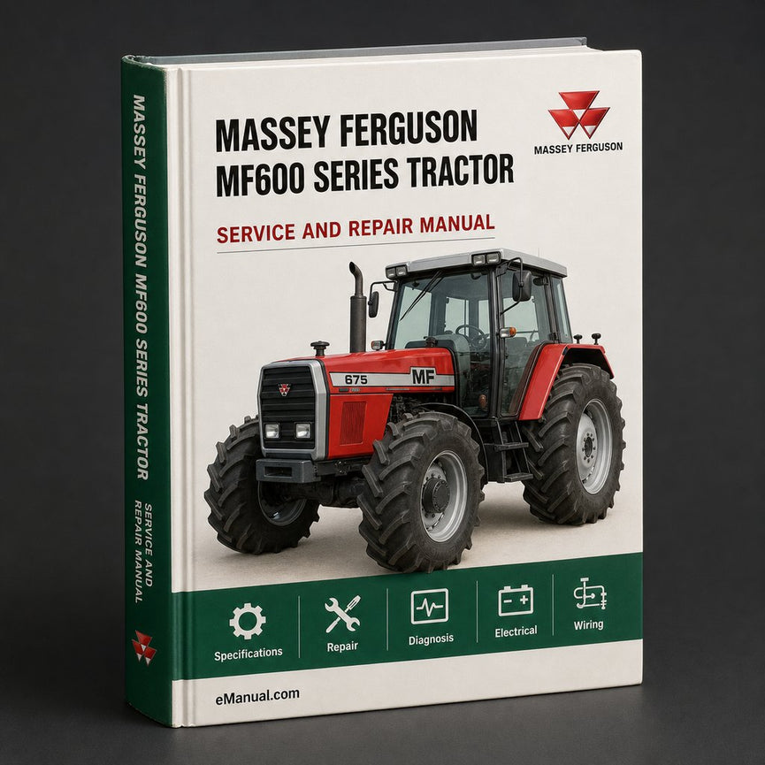 Massey Ferguson MF600 Series Tractor Service Repair Manual