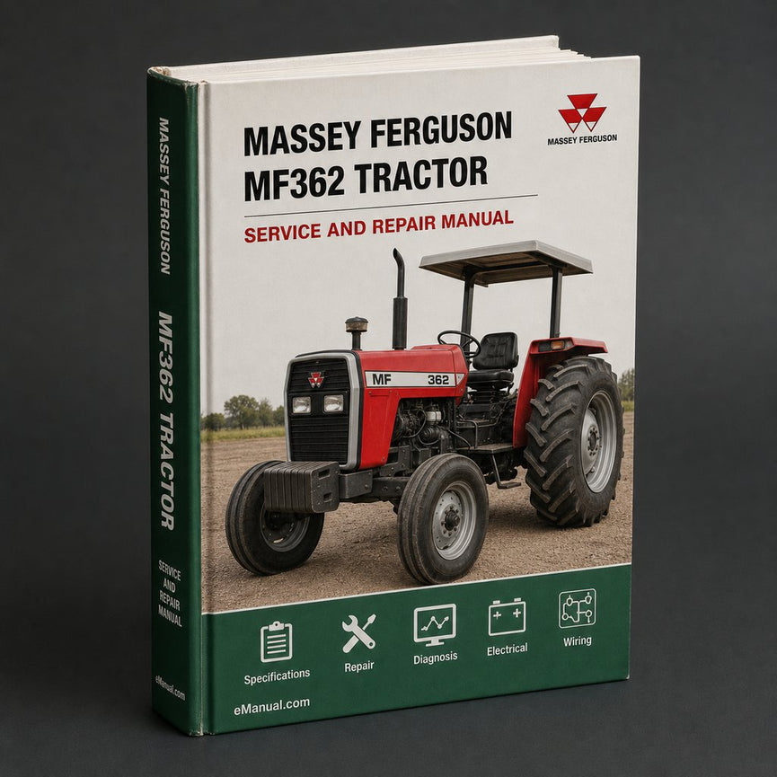 Massey Ferguson MF362 Tractor Workshop Service Repair Manual