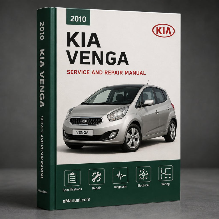 Kia Venga 2010-2013 Factory Service Repair Manual