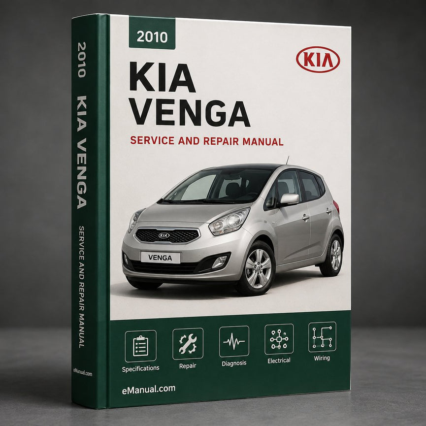 Kia Venga 2010-2013 Factory Service Repair Manual