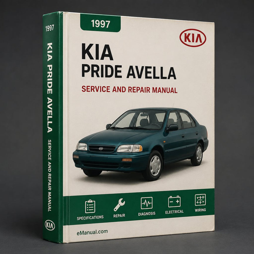 Kia Pride Avella 1997 Service Repair Workshop Manual
