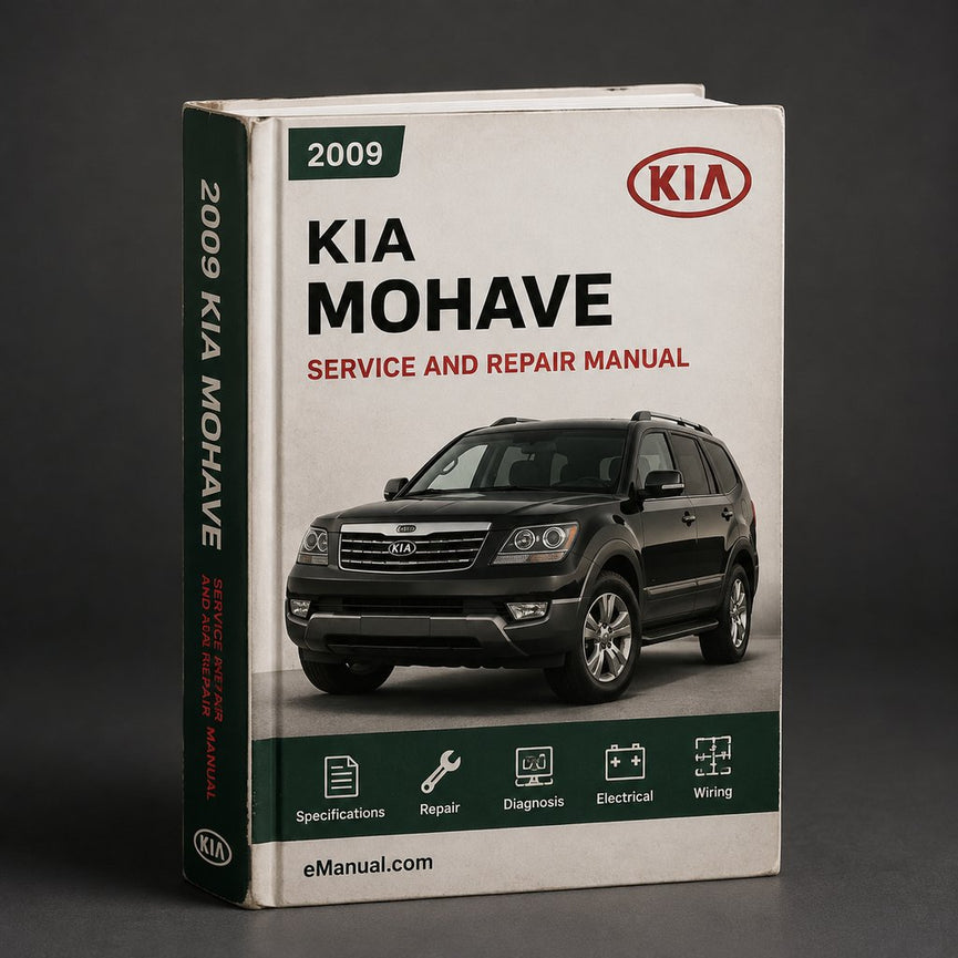 Kia Mohave 2009 Factory Service Repair Manual