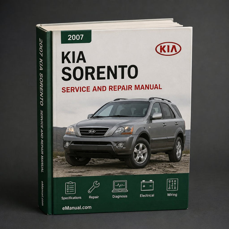 Kia Sorento 2007 Service Repair Workshop Manual