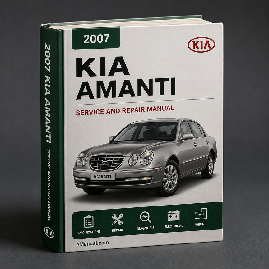 Kia Amanti 2007 Workshop Repair Service Manual