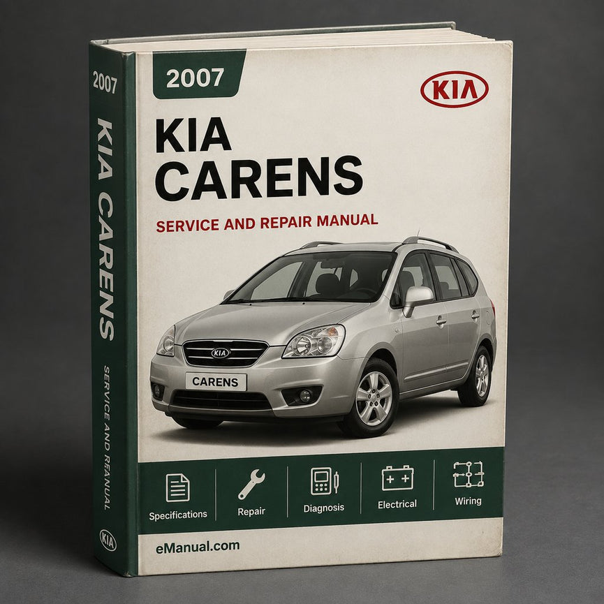 Kia Carens 2007 Workshop Repair Service Manual