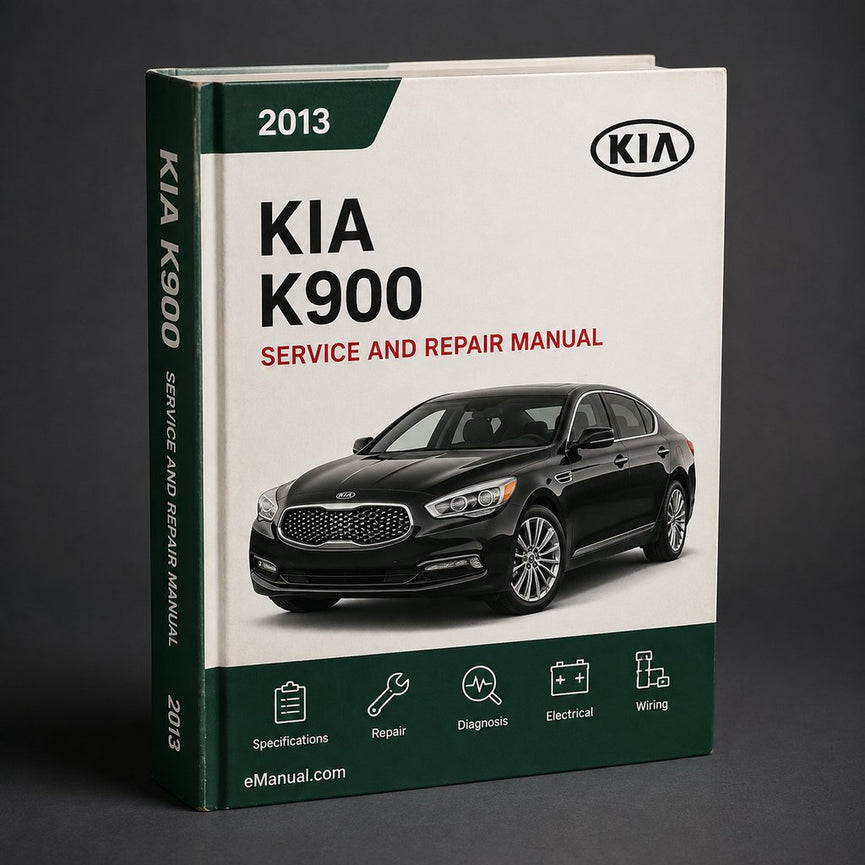 Kia K900 2013 Factory Service Repair Manual