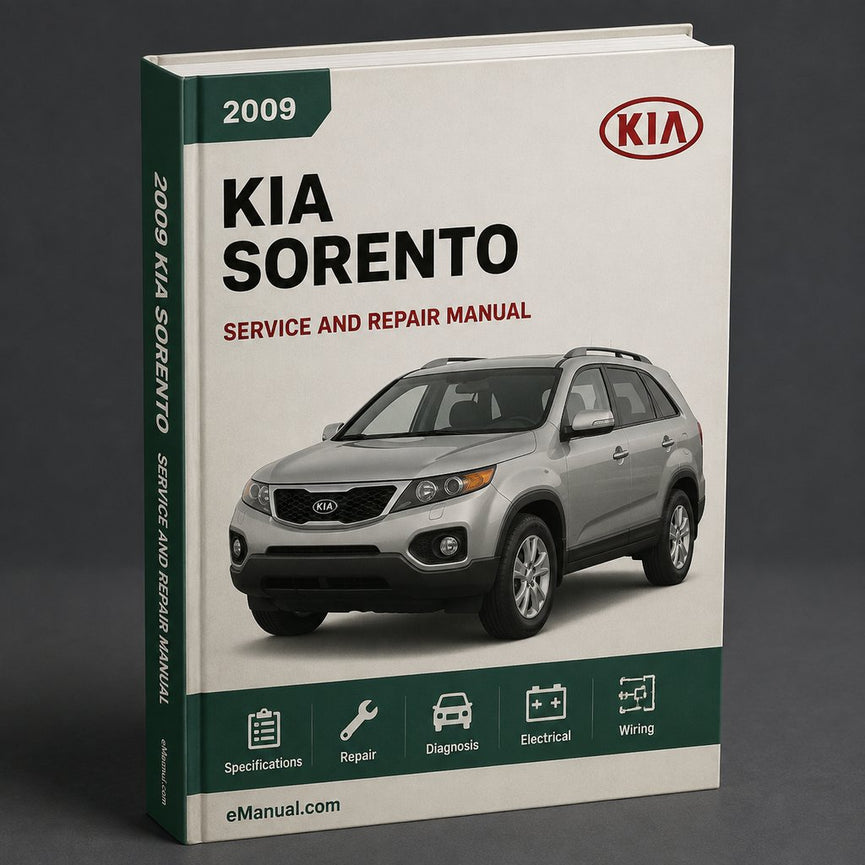 Kia Sorento 2009 Service Repair Workshop Manual