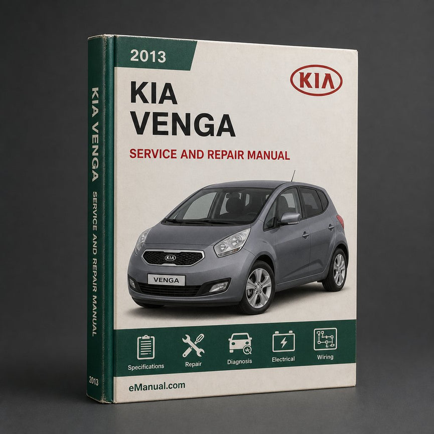 Kia Venga 2013 Factory Service Repair Manual