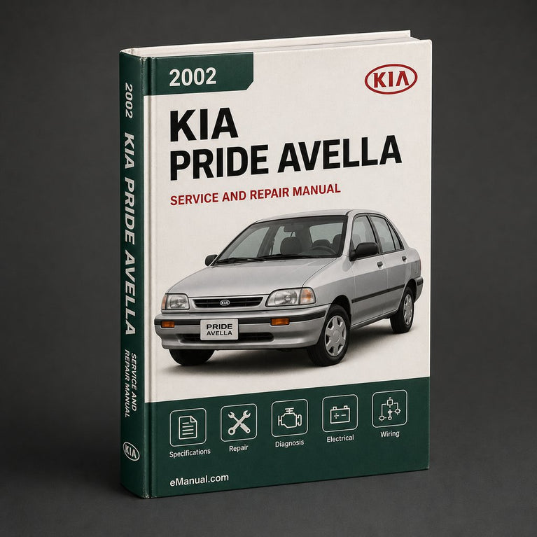 Kia Pride Avella 2002 Workshop Repair Service Manual