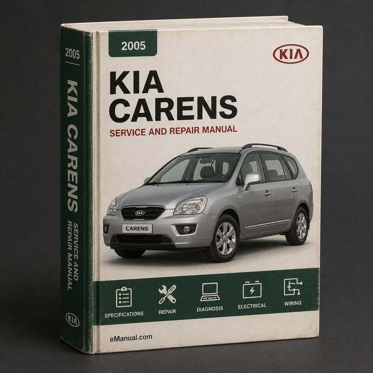 Kia Carens 2005 Service Repair Workshop Manual