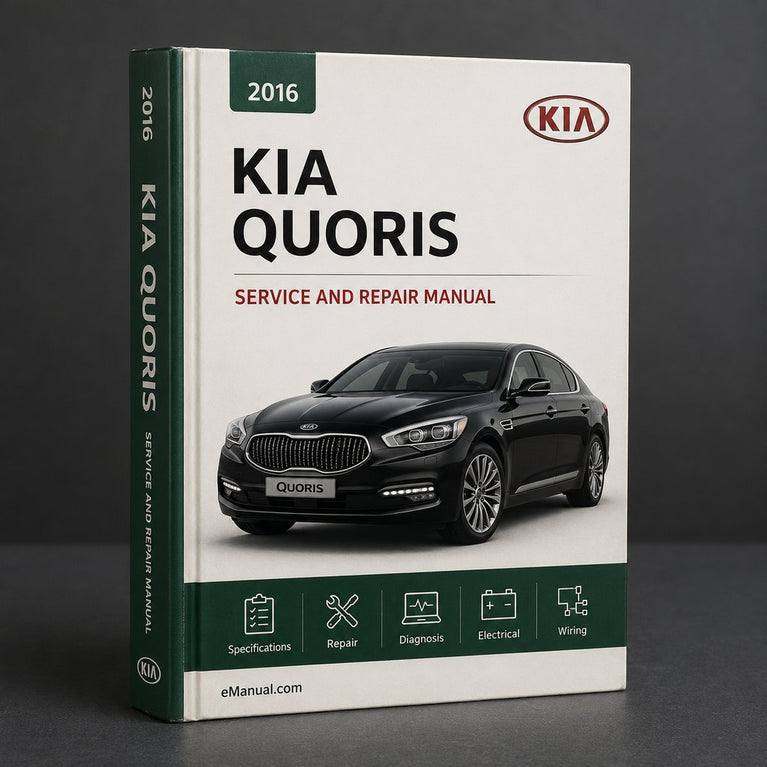 Kia Quoris 2016 Factory Service Repair Manual