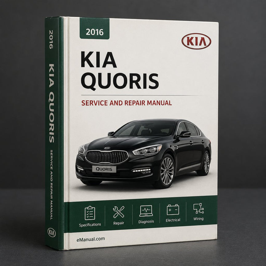 Kia Quoris 2016 Factory Service Repair Manual