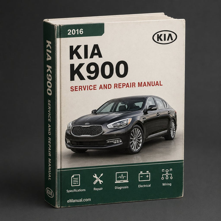 Kia K900 2016 Factory Service Repair Manual