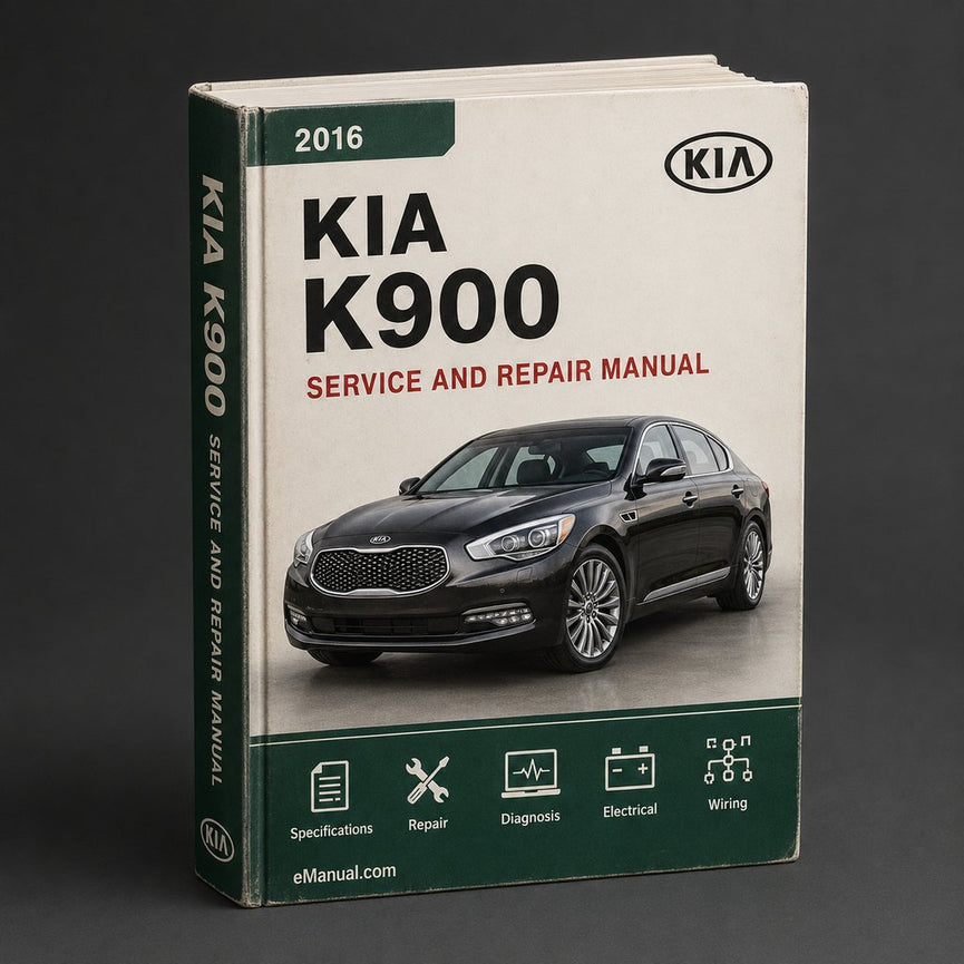 Kia K900 2016 Factory Service Repair Manual