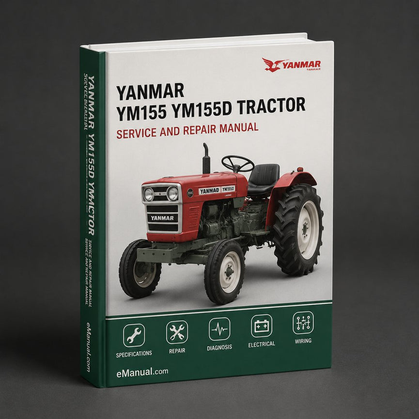 Yanmar YM155 YM155D Tractor Workshop Service Repair Manual