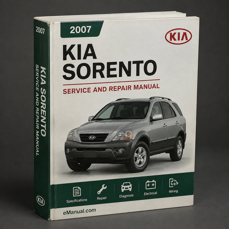 Kia Sorento 2007-2009 Workshop Repair Service Manual